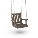 Keystone Amish Co. Franklin Swing Chair, Grey Stain