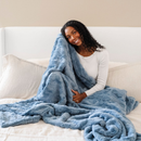 PATTERNED FAUX FUR XL THROW BLANKETS