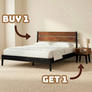 Callisto Solid Wood Bed Frame
