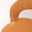 HADEEL Honey Gold Accent Chair