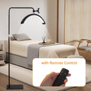 Half Moon LED Floor Lamp for Tattoos, Estheticians, Office, Living Room, Working, and Reading