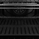 ZLINE 30"Professional True Convection Single Wall Oven, Air Fry, Self Clean, DuraSnow® Matte Black WASSZ-30-MB