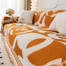 Chenille Sofa Cover Blanket, Couch Cover Blanket Throws for Couches Living Room Furniture Throw Covers