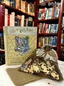 Harry Potter - Hogwarts Crests - Utilitarian Romance Wooden Jigsaw Puzzle