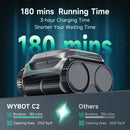 (2026 Upgrade) WYBOT C2 Cordless Robotic Pool Cleaner