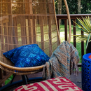 Outdoor Pillow - Neela Blue