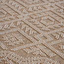 Guros - 8' X 10' Traditional Indoor / Outdoor Area Rug - Natural