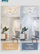 27 Inch Low Profile Ceiling Fan With Integrated LED