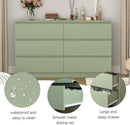 Wooden Six Drawer Dresser For Bedroom Storage Space Saver
