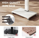 Rolling TV Stand On Wheels For 32 To 75 Inch TVs With 40 Degree Swivel