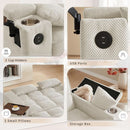 65Inch Convertible Sleeper Sofa With Adjustable Backrest