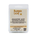Oakmoss & Sandalwood Scented Wax Melts | 2.75 oz | Blended Light