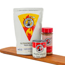 Outdoor Grilling Pizza Kit | Includes Dough, Sauce, and Seasoning | Urban Pizza Slicer Worx