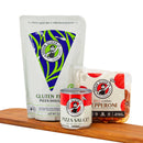 Gluten Free Pizza Kit | Includes Gluten Free Dough, Sauce, & Pepperoni | Urban Slicer Pizza Worx