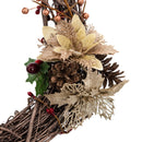 SALE | Gold Christmas Wreath | KJ Made