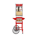 12-Ounce Commercial Retro Popcorn Machine Cart With Candy Boxes (SAK80954)