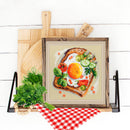 Fried Eggs Toast 120-092 Counted Cross-Stitch Kit