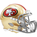 San Francisco 49ers NFL Riddell Speed Revolution Mini-Helmet