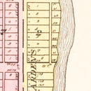 Vintage Map of Spring Valley, Wisconsin 1908
