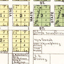 Vintage Map of Union Grove, Wisconsin 1908