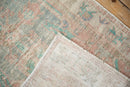 2.5x5.5 Vintage Distressed Oushak Rug Runner
