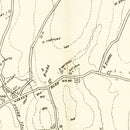 Vintage Map of Palmer, Massachusetts 1912