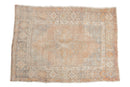 2.5x4 Vintage Distressed Oushak Rug