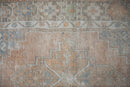 2.5x4 Vintage Distressed Oushak Rug
