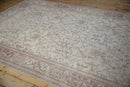 7x10.5 Vintage Distressed Oushak Carpet