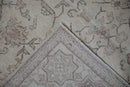 7x10.5 Vintage Distressed Oushak Carpet
