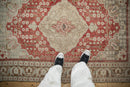 4.5x6.5 Vintage Distressed Kayseri Rug