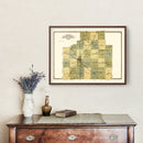 Vintage Map of Normal, Illinois 1914