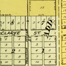 Vintage Map of Heyworth, Illinois 1914