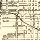 Vintage Map of Bloomington, Illinois 1914