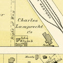 Vintage Map of Rockfield, Wisconsin 1915