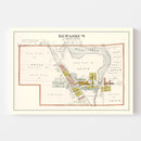 Vintage Map of Jackson, Wisconsin 1915