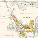Vintage Map of Jackson, Wisconsin 1915