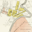 Vintage Map of Fredonia, Wisconsin 1915