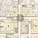 Vintage Map of Evansville, Wisconsin 1917