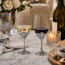 Fleur-De-Lis Wine Glasses