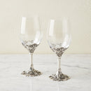Fleur-De-Lis Wine Glasses