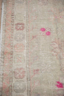 2.5x4.5 Vintage Distressed Oushak Rug