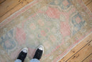 2.5x4.5 Vintage Distressed Oushak Rug