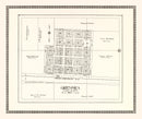 Vintage Map of Grenora, North Dakota 1937