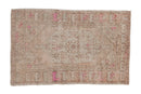 3x4.5 Vintage Distressed Oushak Rug