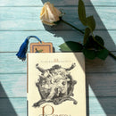 Cardboard Embroidery Kit Bookmark - Blueberry WLZ-006