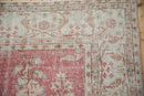 7x10.5 Vintage Distressed Oushak Carpet