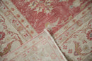 7x10.5 Vintage Distressed Oushak Carpet
