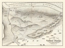 Vintage Valley Forge, PA Map 1877