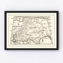 Vintage Ptolemaic India Map 1522